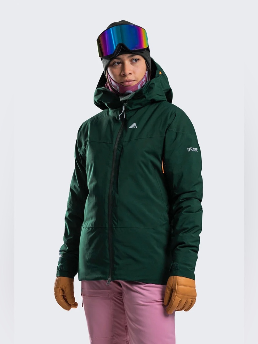 Orage Nina Green Insulated Ski Jacket